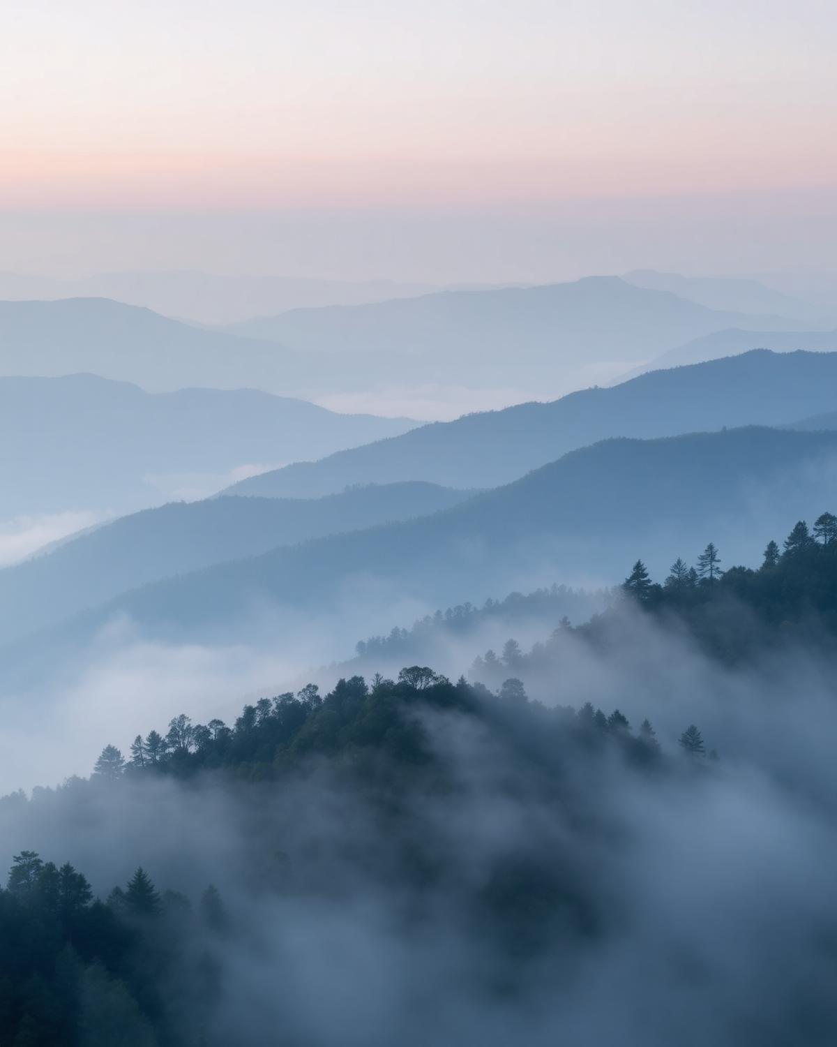 Vista de montañas
